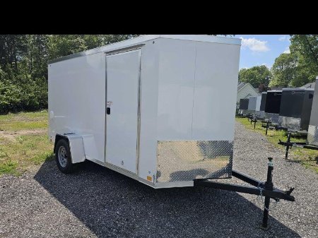 New 2025 Cross Trailers 6X12 6' CARGO ENCLOSED RAMP DOOR SCREWLESS Cargo / Enclosed Trailer