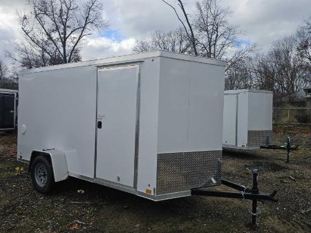 New 2025 Cross Trailers 6X12 6' CARGO ENCLOSED RAMP DOOR SCREWLESS Cargo / Enclosed Trailer