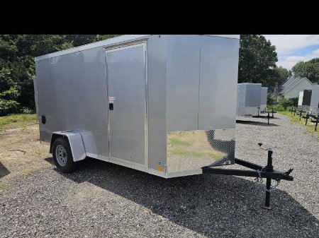 New 2025 Cross Trailers 6X12 6' CARGO ENCLOSED RAMP DOOR SCREWLESS Cargo / Enclosed Trailer