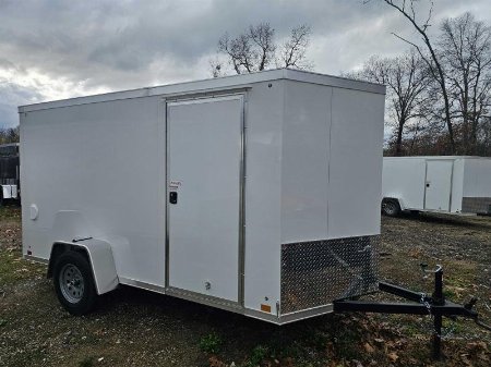 New 2025 Cross Trailers 6X12 6' CARGO ENCLOSED RAMP DOOR SCREWLESS Cargo / Enclosed Trailer