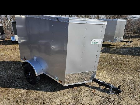 New 2025 Cargo Mate 4X6 Enclosed Cargo Trailer