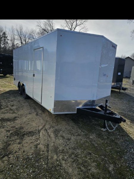 New 2025 Look Trailers 8.5X20 Enclosed Cargo Trailer 7' INSIDE HEIGHT 7K GVWR