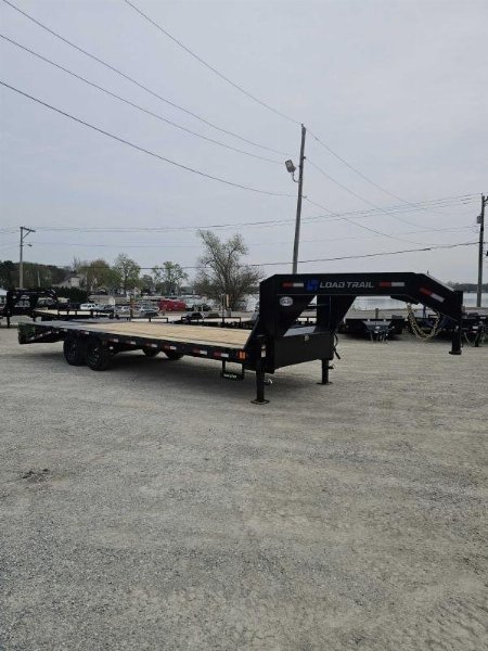 New 2025 Load Trail BRAND NEW 102X25 16K GOOSENECK MAX RAMPS 8K AXLES Equipment Trailer