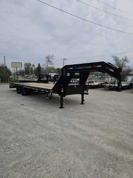 New 2025 Load Trail BRAND NEW 102X28 24K GOOSENECK MAX RAMPS TANDEM DUAL Equipment Trailer