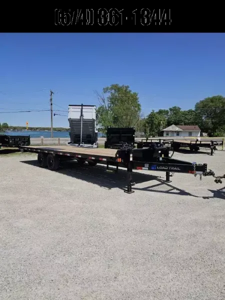 New 2025 Load Trail BRAND NEW 102  x 24' Deck Over 14K GVWR 8  FRAME HEAVY DUTY   Deckover Trailer