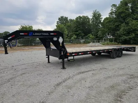 New 2025 Load Trail 2025 GOOSENECK 102X28 14K GVWR MAX RAMPS CAR EQUIPMENT SXS BUGGY UTILITY HAULER Equipment Trailer