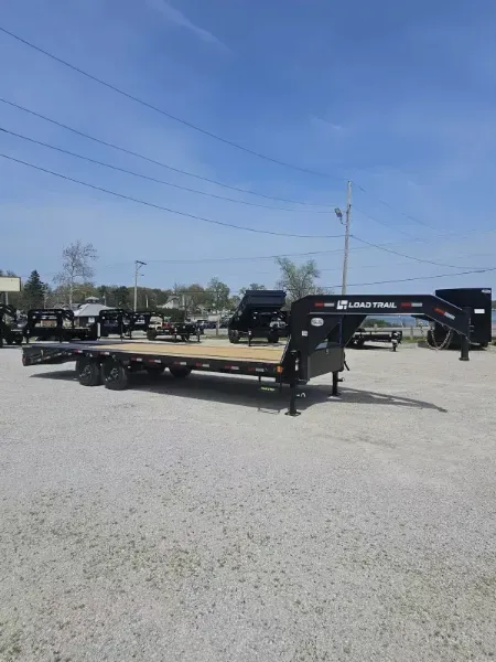 New 2025 Load Trail BRAND NEW 102X25 16K GOOSENECK MAX RAMPS 8K AXLES Equipment Trailer