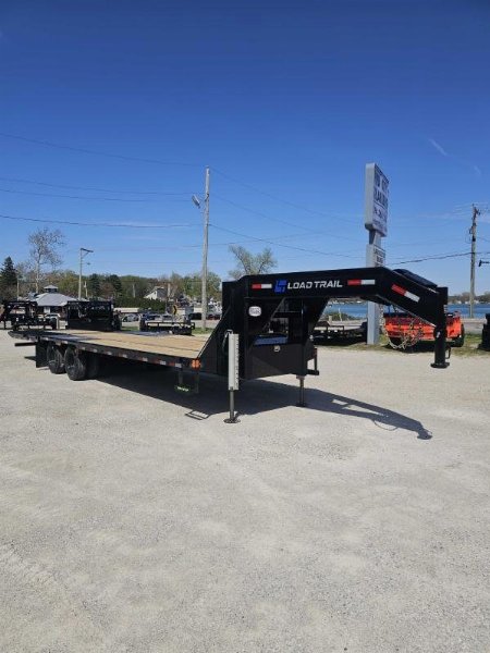 New 2025 Load Trail 102X32 TANDEM 30K GVWR LOW PRO GOOSENECK WITH HYDRAULIC DOVETAIL 30K GVWR Equipment Trailer