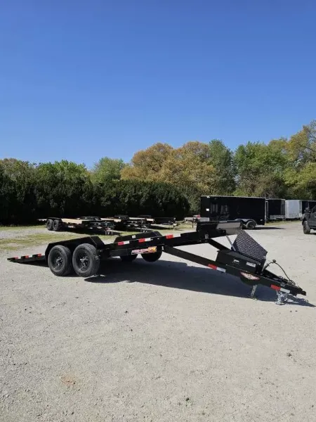 New 2025 H & H Trailers 82X20 FULL TILT CAR HAULER EQUIPMENT 9900 GVWR Car Hauler