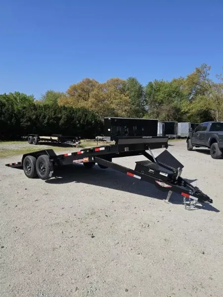 New 2025 H & H Trailers 82X20 FULL TILT CAR HAULER EQUIPMENT 9900 GVWR Car Hauler