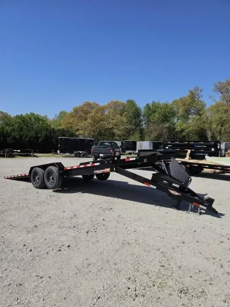 New 2025 H & H Trailers 82X24 FULL TILT CAR HAULER EQUIPMENT 14K GVWR Car Hauler