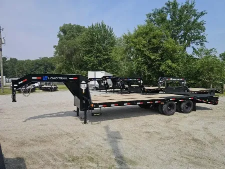 New 2025 Load Trail BRAND NEW 102X25 24K GOOSENECK MAX RAMPS TANDEM DUAL Equipment Trailer