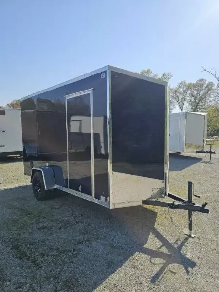 New 2025 US Cargo 6X12 7' TALL RAMP DOOR 080 POLYCORE SCREWLESS  Cargo / Enclosed Trailer