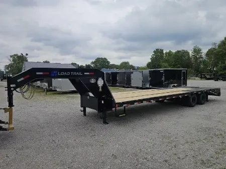 New 2025 Load Trail BRAND NEW 102X30 25900GVWR GOOSENECK MAX RAMPS TANDEM DUAL Equipment Trailer