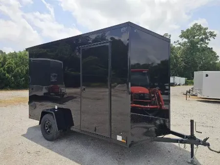 New 2026 US Cargo 6X12 7' TALL RAMP DOOR 080 POLYCORE SCREWLESS BLACKOUT Cargo / Enclosed Trailer