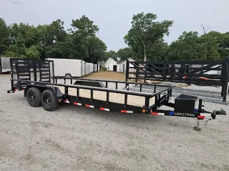 New 2025 Load Trail 83  x 20' Tandem Carhauler w/Side Rails 9990 GVWR Car Hauler