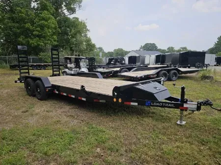 New 2025 Load Trail 83  x 20' Tandem Carhauler w/STAND UP RAMPS 9990 GVWR Car Hauler