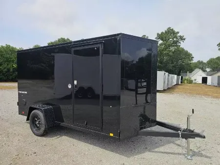 New 2025 Formula Trailers 2025 6X12 6' TALL Cargo / Enclosed Trailer RAMP DOOR 080 EXTERIOR BLACKOUT Cargo / Enclosed Trailer