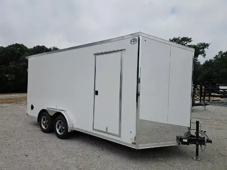 New 2026 US Cargo 7.5X16 7' TALL 080 POLYCOR SCREWLESS ALUMINUM WHEELS SXS UTV GOLF CART ATV Cargo / Enclosed Trailer