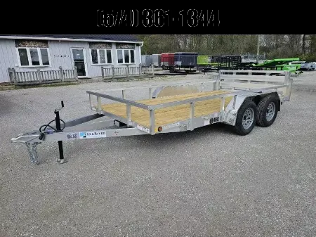 New 2025 ALUMINUM 83X14 UTILITY TRAILER TANDEM AXLE 7000GVWR TORSION Utility Trailer