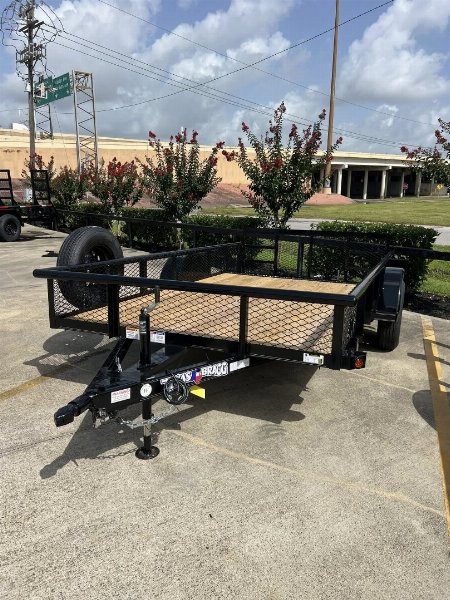 New 2025 Texas Bragg Trailers 6x12 Utility Trailer
