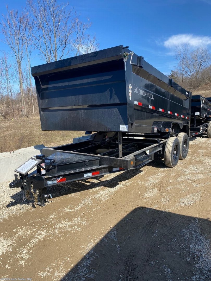New 2025 Iron Bull DTB8316 Dump Trailer