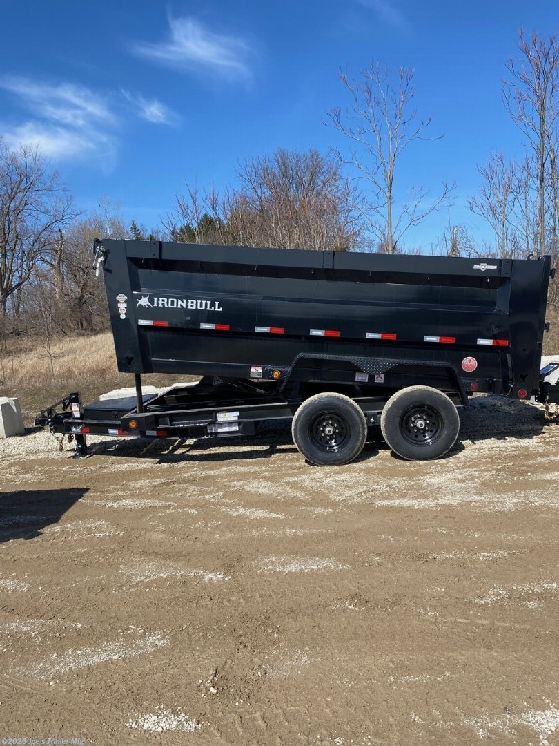 New 2025 Iron Bull DTB8316 Dump Trailer