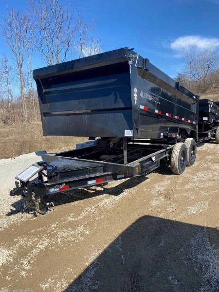 New 2025 Iron Bull DTB8316 Dump Trailer