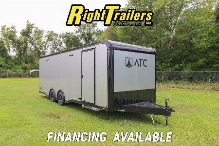 New 2025 ATC 8.5x24 ROM 400 Race Trailer