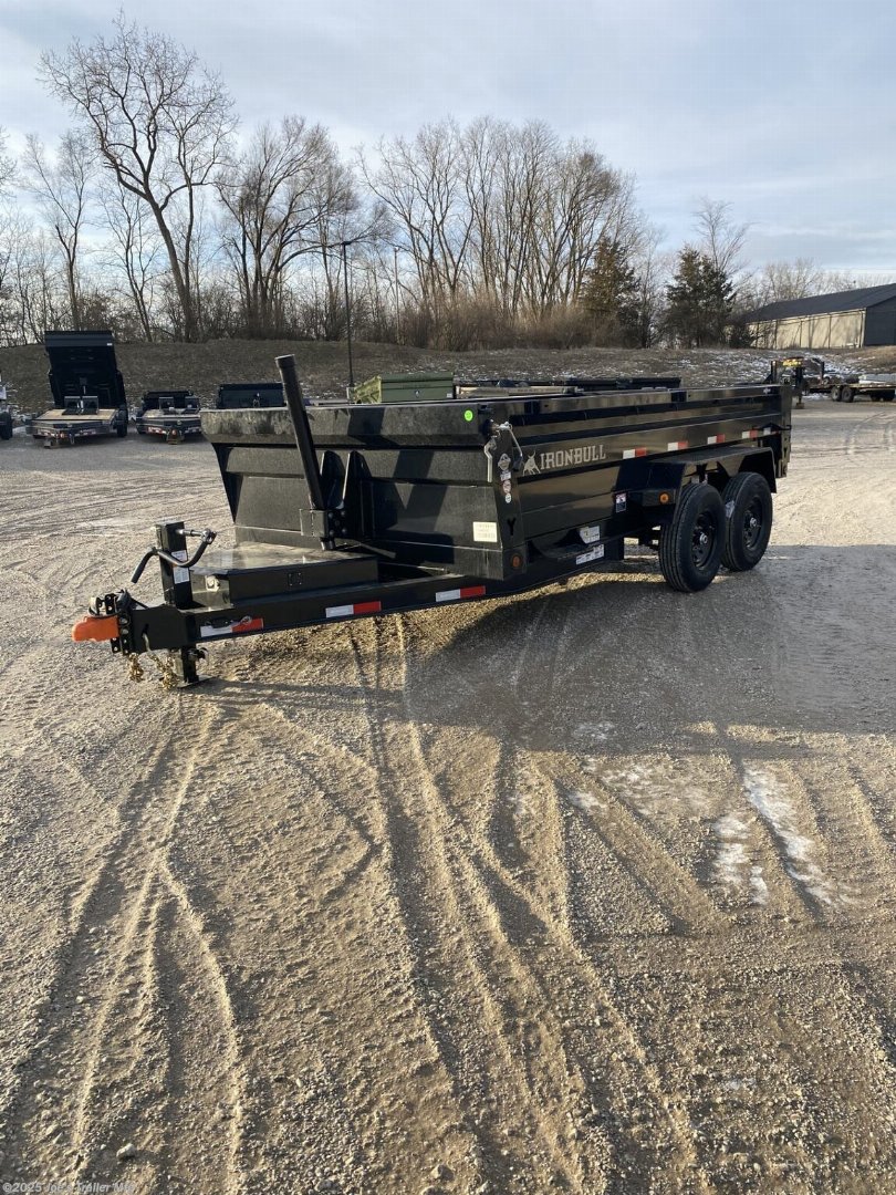 New 2025 Iron Bull DTB8314 Dump Trailer