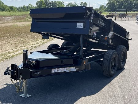 New 2025 Iron Bull DTB6010 Dump Trailer 10K Scissor
