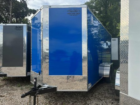 New 2025 FGT FGT7X16TA2 Cargo / Enclosed Trailer - SCREWLESS EXTERIOR - SPOILER