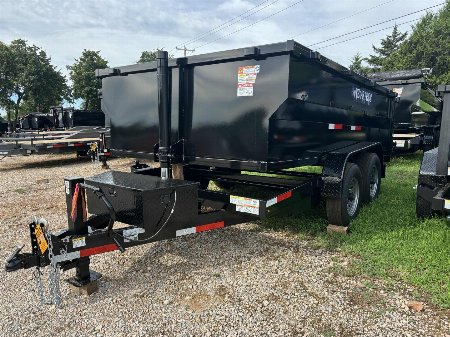 New 2025 Texas Pride Trailers 7X12X3 Dump Trailer - NO TARP