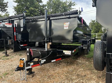 New 2025 Texas Pride Trailers 7X16X3 Dump Trailer