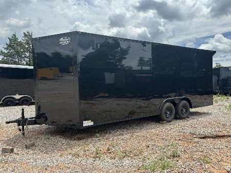 New 2025 FAMILY TRAILER FG8.5X20TA3 Car Hauler - BLACKOUT PACKAGE- SCREWLESS - SPOILER