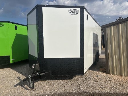 New 2025 FAMILY TRAILER FG8.5X20TA3 Car Hauler - BLACKOUT PACKAGE- SCREWLESS - SPOILER