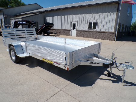 New 2026 Aluma 8114H-S-EL-R-BT-SR-Utility Trailer-452