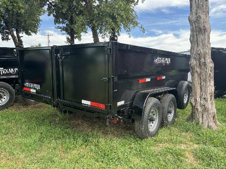 New 2025 Texas Pride Trailers DT714316KBP Dump Trailer