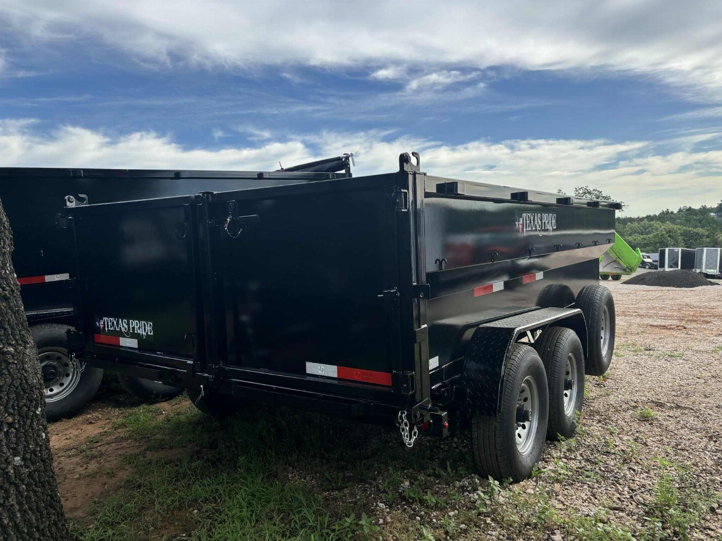 New 2025 Texas Pride Trailers DT714316KBP Dump Trailer