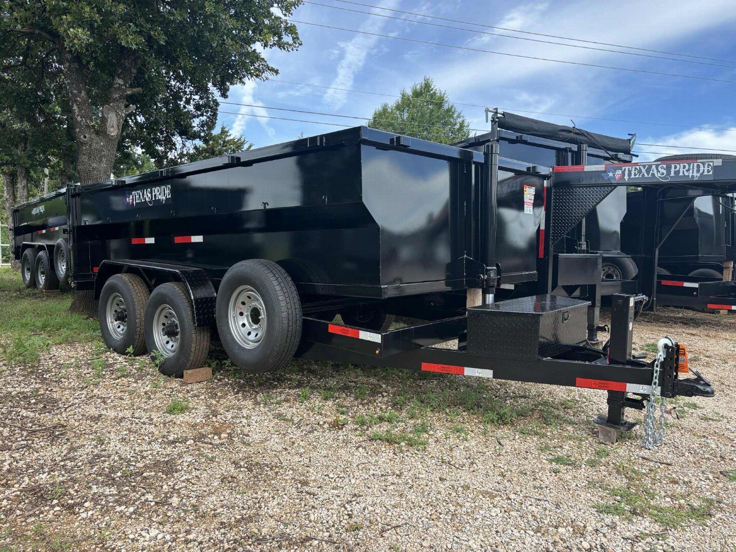 New 2025 Texas Pride Trailers DT714316KBP Dump Trailer