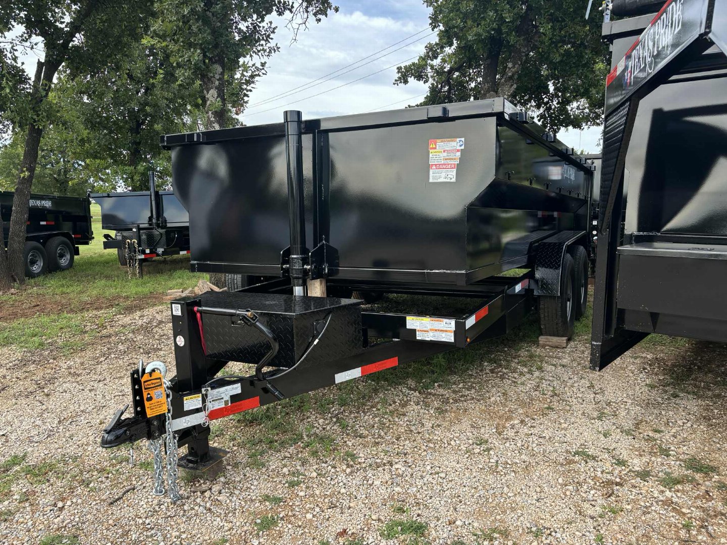 New 2025 Texas Pride Trailers DT714316KBP Dump Trailer