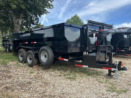 New 2025 Texas Pride Trailers DT714316KBP Dump Trailer