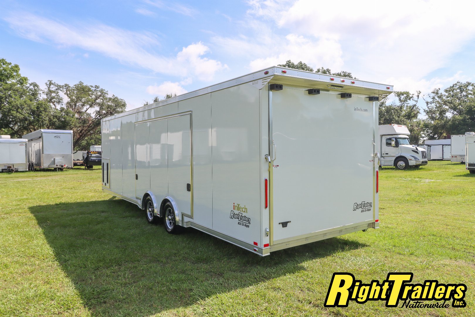 New 2025 8.5X28 inTech Race Trailer