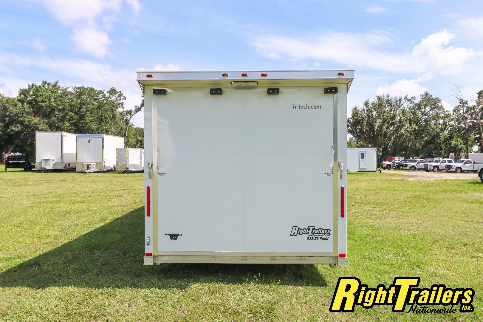 New 2025 8.5X28 inTech Race Trailer