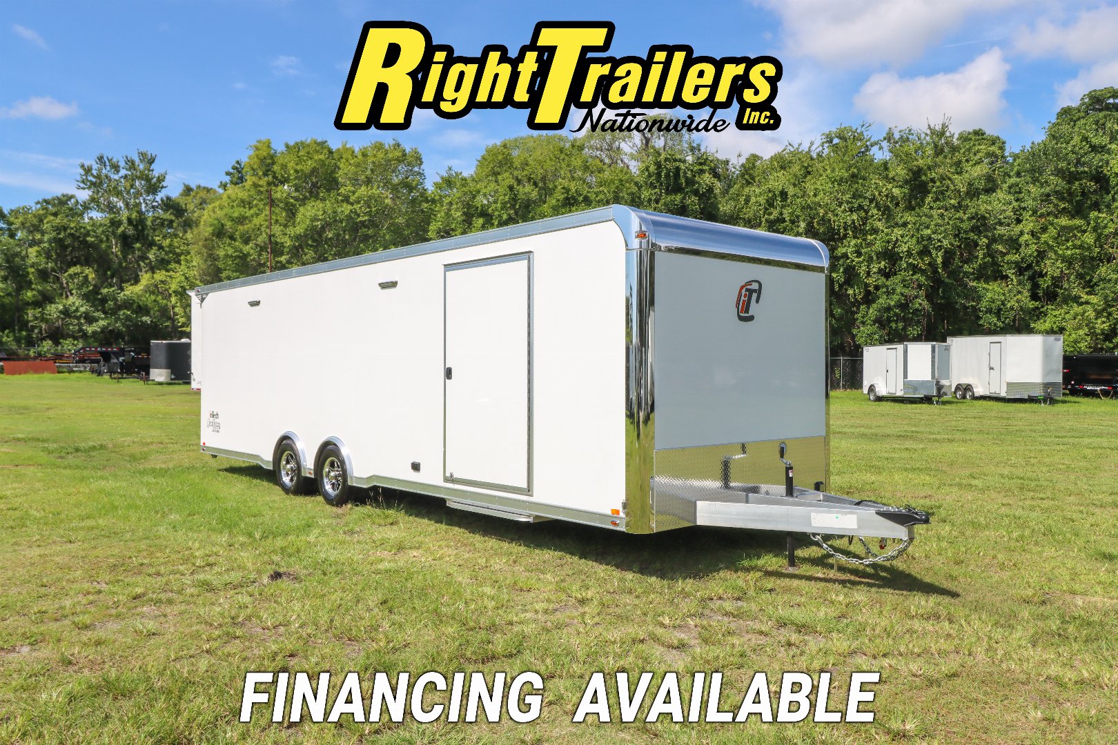 New 2025 8.5X28 inTech Race Trailer