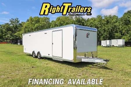 New 2025 8.5X28 inTech Race Trailer