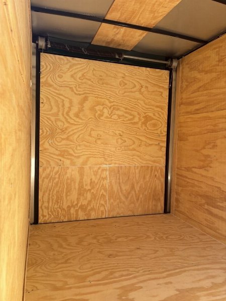 New 2025 FGT 6x12 Tandem Axle Cargo / Enclosed Trailer - BLACKOUT PACKAGE - SCREWLESS EXTERIOR - SPOILER