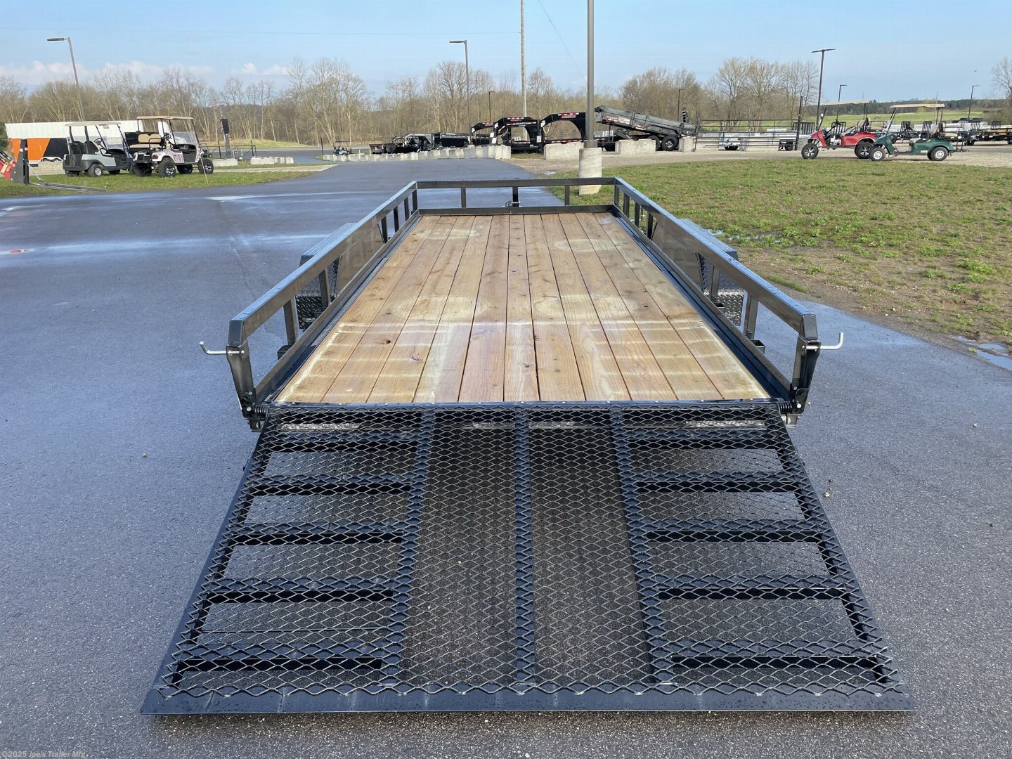 New 2024 H&H H8218HTRS-100 Utility Trailer