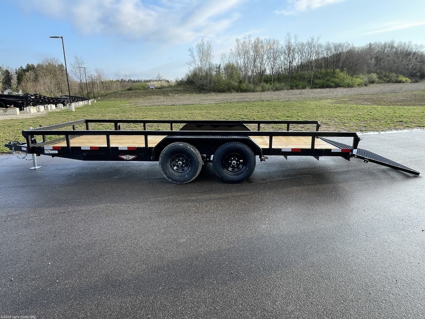 New 2024 H&H H8218HTRS-100 Utility Trailer