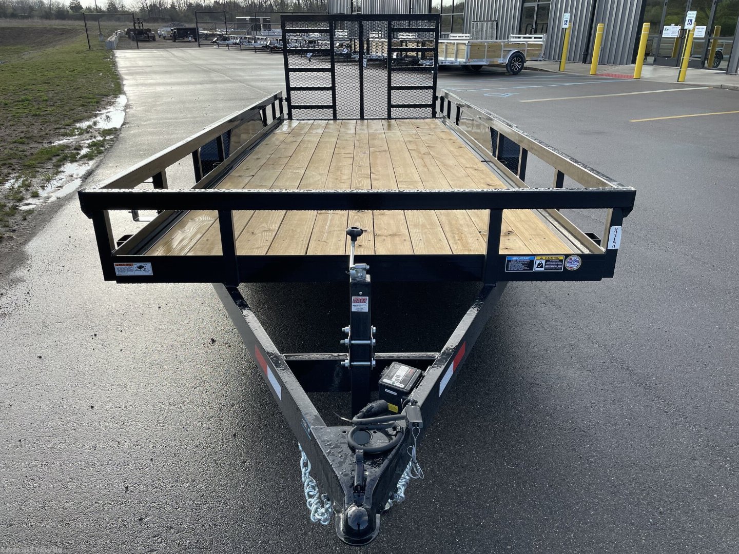 New 2024 H&H H8218HTRS-100 Utility Trailer